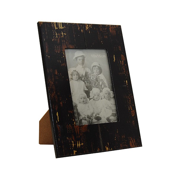 MARCO FADED WOODEN BROWN PHOTO FRAME