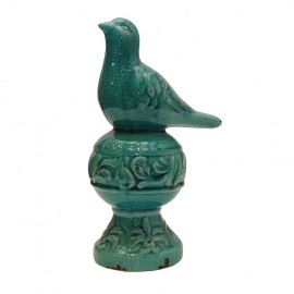 BLUE BIRD STAND DECORATION