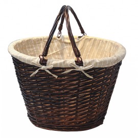 DOMICILE 2 HANDLE RATTEN BASKET