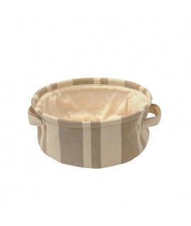 DOMICILE FULL GREY ROUND BASKET